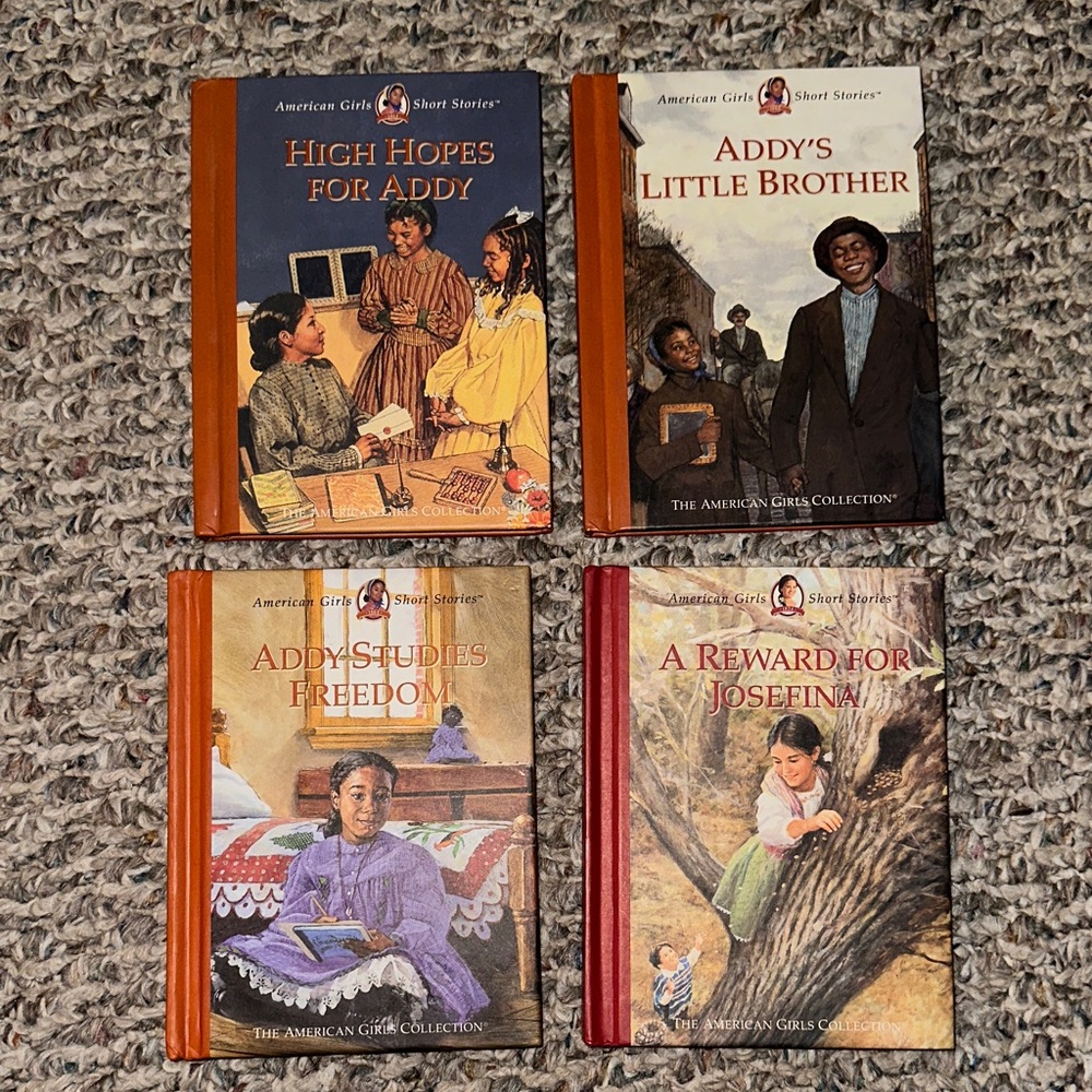 SET OF 4 SHORT STORIES AMERICAN GIRL ADDY & JOSEPHINA EUC